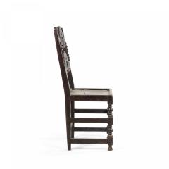 English Charles II Derbyshire Side Chair - 4666112