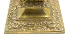 English Chinese Chippendale Brass Candlestick - 4201579