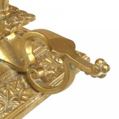 English Chinese Chippendale Style Brass Candlestick - 4200875