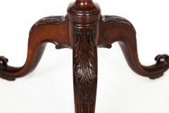 English Chippendale Antique Carved Mahogany Pie Crust Table ca 1760 - 4502533