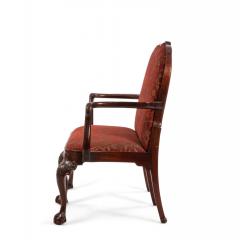 English Chippendale Mahogany Loveseat - 4629007
