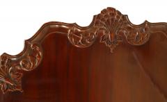 English Chippendale Mahogany Shell End Table - 1437623