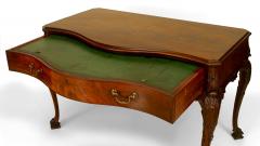 English Chippendale Mahogany Table Desk - 1429122