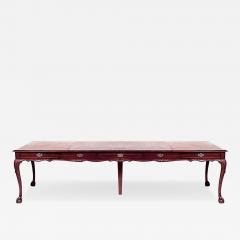 English Chippendale Style Mahogany Conference Table - 4646510