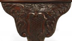 English Chippendale Style Mahogany Leather Center Table - 1424239