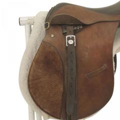 English Country Brown Leather Horse Saddle - 4519519