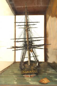 English Country Diorama Clipper Ship Wall Plaque - 4201306