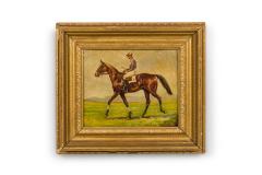 English Country Horse and Jockey Painting - 4516922