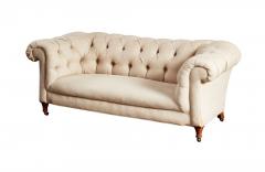 English Country House Button Back Chesterfield Sofa - 4737863