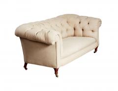 English Country House Button Back Chesterfield Sofa - 4737864