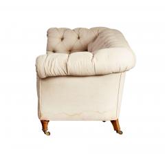 English Country House Button Back Chesterfield Sofa - 4737865
