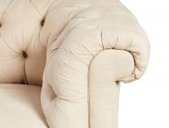 English Country House Button Back Chesterfield Sofa - 4737869