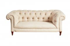 English Country House Button Back Chesterfield Sofa - 4737870