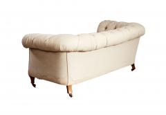 English Country House Button Back Chesterfield Sofa - 4737872