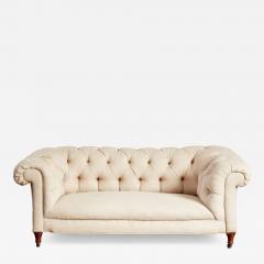 English Country House Button Back Chesterfield Sofa - 4738449