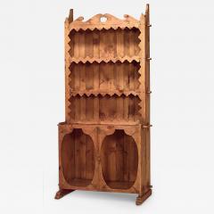 English Country Pine Hutch Cabinet - 2799068