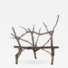 English Country Reclaimed Driftwood Garden Bench - 1537442