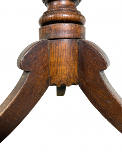 English Country Regency Oak Tilt Top Breakfast Table circa 1825 - 4751852