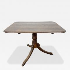 English Country Regency Oak Tilt Top Breakfast Table circa 1825 - 4752712