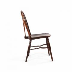 English Country Walnut Windsor Side Chair - 1418245