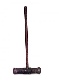 English Country Wood Iron Nautical Mallet - 4672467