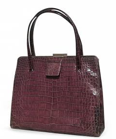 English Crocodile Hand Bag - 4672262