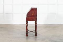 English Decorative Chinoiserie Bureau Writing Desk - 4112692