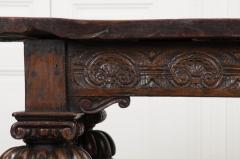 English Early 19th Century Oak Refectory Table - 1337664
