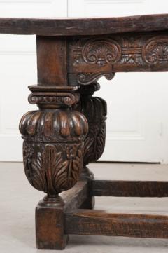 English Early 19th Century Oak Refectory Table - 1337666