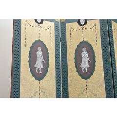 English Early 20th Century Bloomsbury Folding Screen - 4615539
