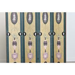 English Early 20th Century Bloomsbury Folding Screen - 4615540