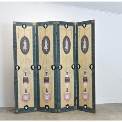English Early 20th Century Bloomsbury Folding Screen - 4615548