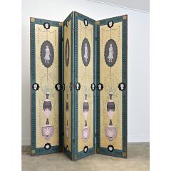 English Early 20th Century Bloomsbury Folding Screen - 4615551
