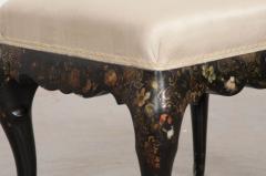 English Early 20th Century Hand Painted Stool - 1355027