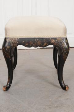 English Early 20th Century Hand Painted Stool - 1355031