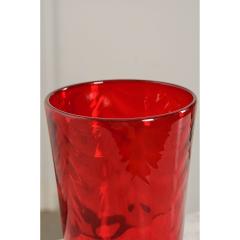 English Early 20th Century Red Glass Vases - 1782667