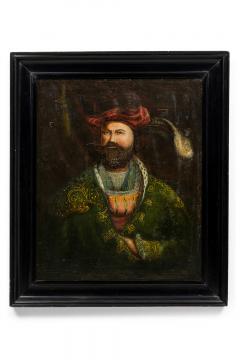 English Ebonized Henry VIII Portrait - 4517100