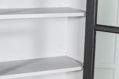 English Ebonized Pine Glazed Apothecary Cabinet - 3061810