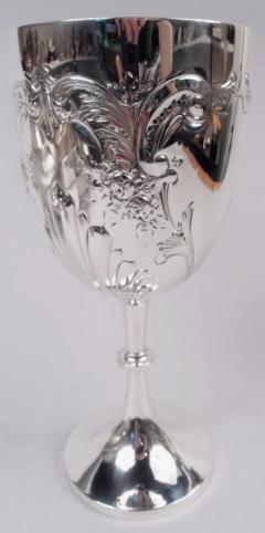 English Edwardian Classical Sterling Silver Ceremonial Chalice 1903 - 3986561