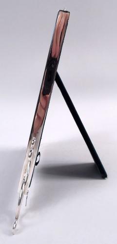 English Edwardian Classical Sterling Silver Double Picture Frame 1901 - 4190273