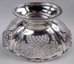 English Edwardian Classical Sterling Silver Openwork Bowl 1911 - 4359079