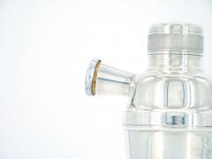 English Edwardian Sheffield Silver Plate Barware Cocktail Shaker - 3169480