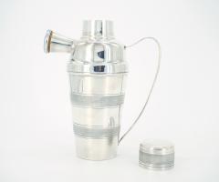 English Edwardian Sheffield Silver Plate Barware Cocktail Shaker - 3169491