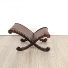 English Edwardian Walnut Gout Stool circa 1910 - 3611685