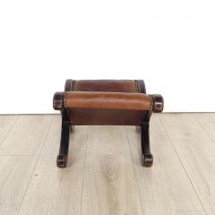 English Edwardian Walnut Gout Stool circa 1910 - 3611689