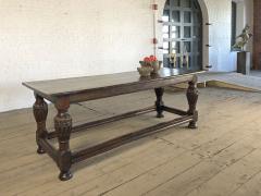 English Elizabeth I Oak 16th Century Refectory or Center Table - 1987240