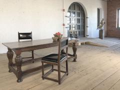 English Elizabeth I Oak 16th Century Refectory or Center Table - 1987242