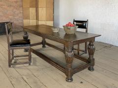 English Elizabeth I Oak 16th Century Refectory or Center Table - 1987243