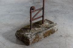 English Estate Made Wrought Iron Boot Scraper - 2819679