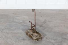 English Estate Made Wrought Iron Boot Scraper - 2819680